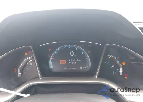 2020 Honda Civic Ex-L z USA, uszkodzony, nr VIN 19XFC1F74LE015155